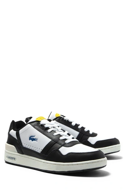 Lacoste T-clip Sneaker In White/ Black