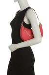 Nanette Lepore Natasha Baguette Shoulder Bag In Scarlet