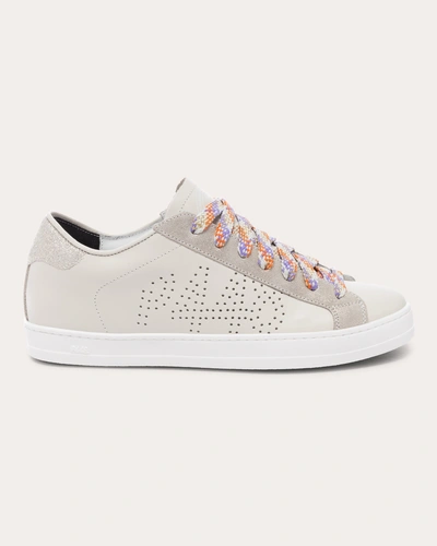 P448 Women's Neutrals John Champagne Sneaker In Glitterfine