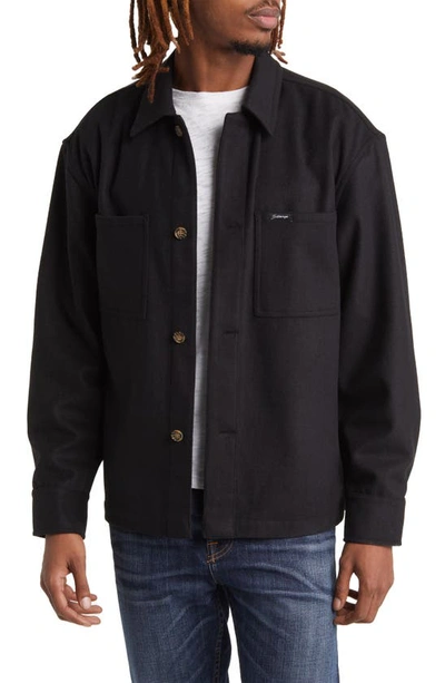 Saturdays Surf Nyc Driessen Overshirt In Black