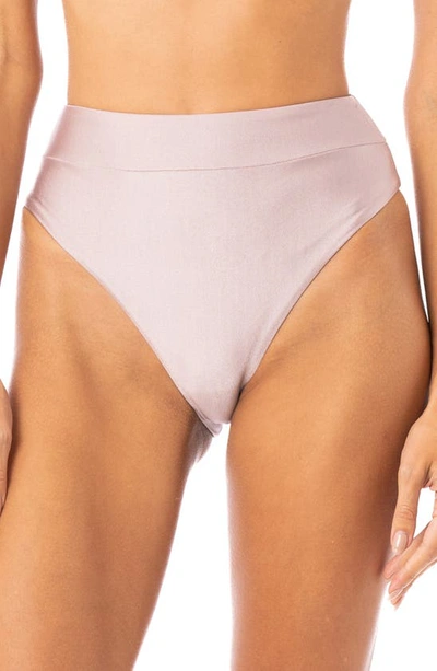 Maaji Champagne Suzy Q Bikini Bottoms In Pink