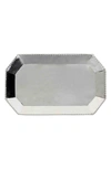 Juliska Graham Stainless Steel Octagonal Tray In Silver