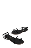 Tkees Mia Napa Water Resistant Sandal In Black