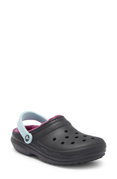 Crocs Classic Lined Clog In Black/ Multi