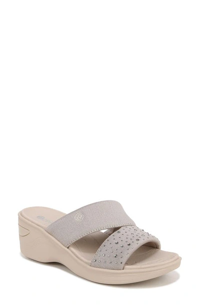 Bzees Dynasty Bright Wedge Sandal In Beige