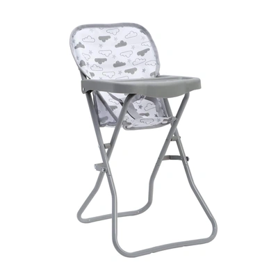 Adora 20" Durable Twinkle Star Baby Doll High Chair For Feeding And Imaginative Pretend Play