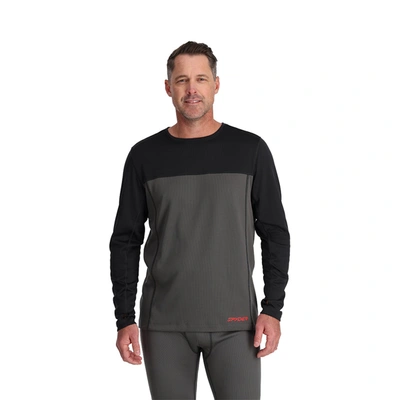 Spyder Mens Charger Crew - Polar In Grey
