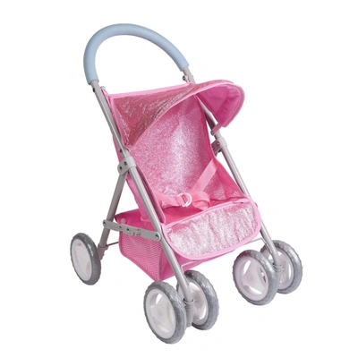 Adora Glittery Baby Doll Stroller And Accessories Set