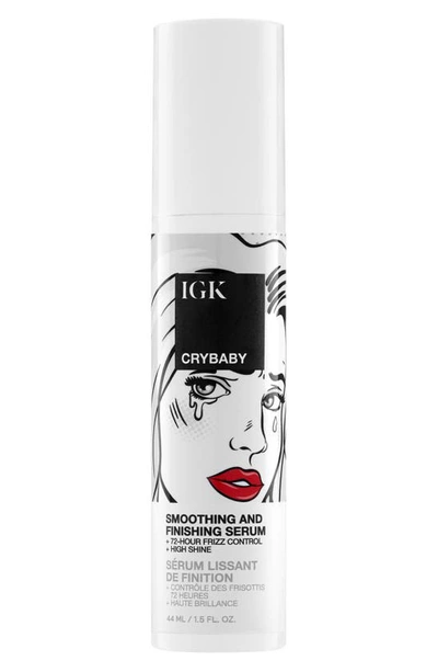 Igk Crybaby Smoothing & Finishing Serum In White