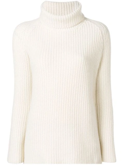 Borgo Asolo Chunky Knit Jumper - White