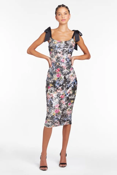 Amanda Uprichard Lusana Dress In Night Garden | ModeSens