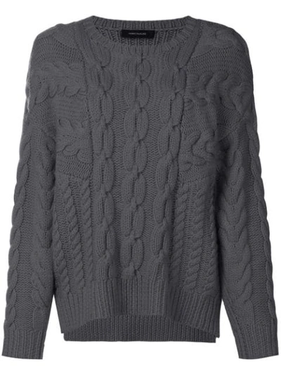 Cedric Charlier Cédric Charlier Chunky Knit Jumper - Grey