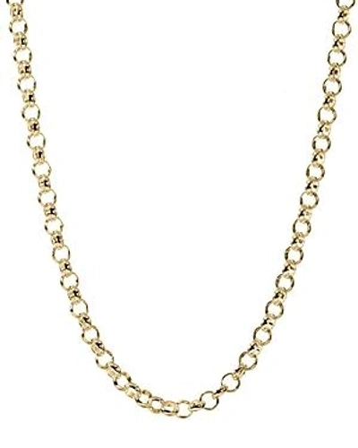 Jet Set Candy Rolo Chain Necklace, 30 In Gold