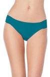 La Blanca Island Goddess Hipster Bikini Bottoms In Marina