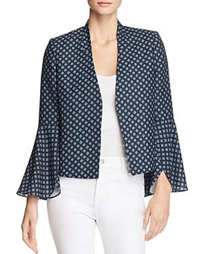 Le Gali Coral Open Bell-sleeve Jacket - 100% Exclusive In Azul Multi