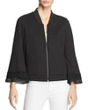 Le Gali Patricia Bell Sleeve Bomber Jacket - 100% Exclusive In Black