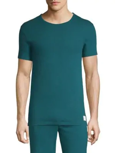 Paul Smith Cotton T-shirt In Teal