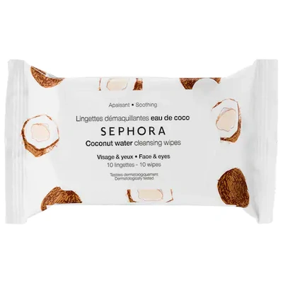 Sephora Collection Cleansing & Exfoliating Wipes 10 Wipes