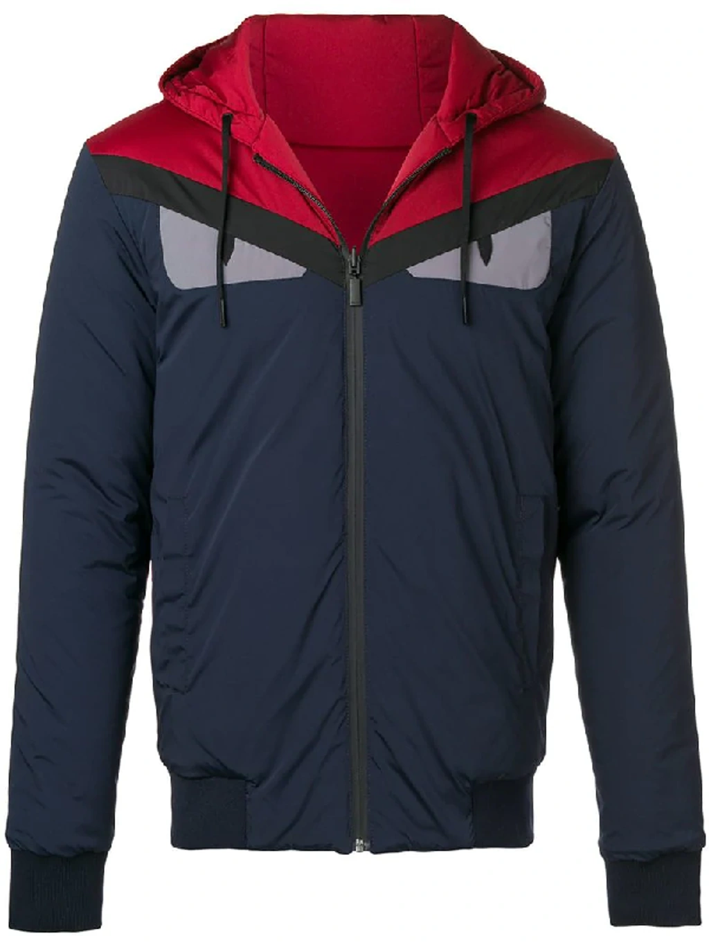 Puffer Jacket Fendi Jacket Mens Windbreaker Fendi Monster Eyes