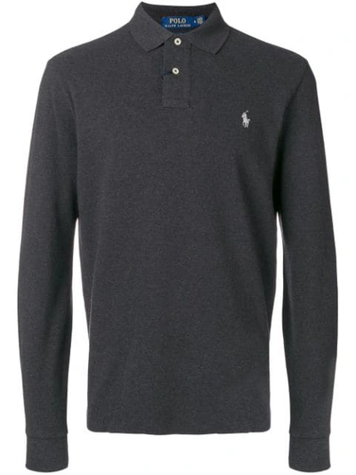 Polo Ralph Lauren Klassisches Poloshirt In Grey