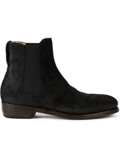 Ajmone Slip-on Boots In Black