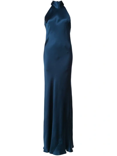 Galvan Blue Sienna Dress