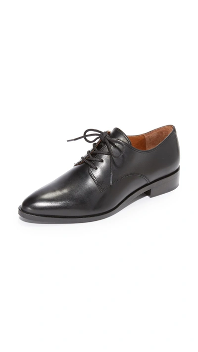 Frye Erica Oxfords In Black