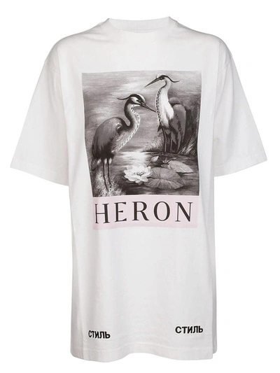 Heron Preston Heron Presto Bird Print T-shirt