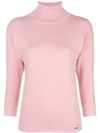 Dsquared2 Turtleneck In Pink