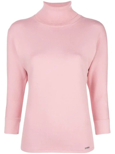Dsquared2 Turtleneck In Pink