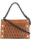 Sonia Rykiel Le Baltard Double Pouch In Brown