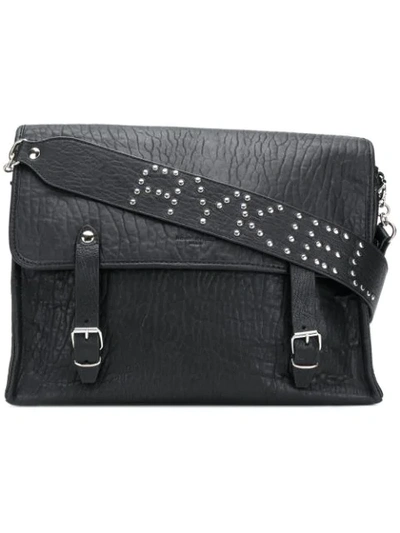 Sonia Rykiel Oyster Flap Bag - Black