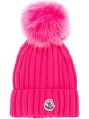 Moncler Knitted Beanie - Pink