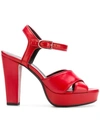 Sonia Rykiel Mme Rykiel Sandals In Red