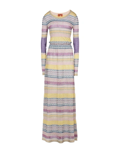 Missoni Long Dress In Beige