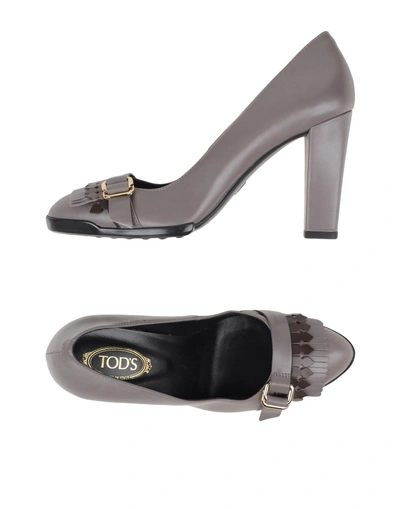 Tod's Pumps In Grey