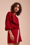 C/meo Collective Imminent Knit Jumper In Berry