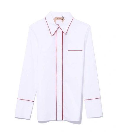 N°21 White Collared Shirt