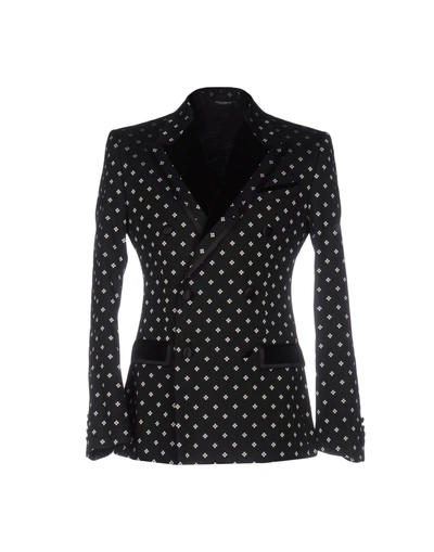 Dolce & Gabbana Blazer In Black