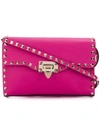 Valentino Garavani Rockstud Crossbody Bag In Pink