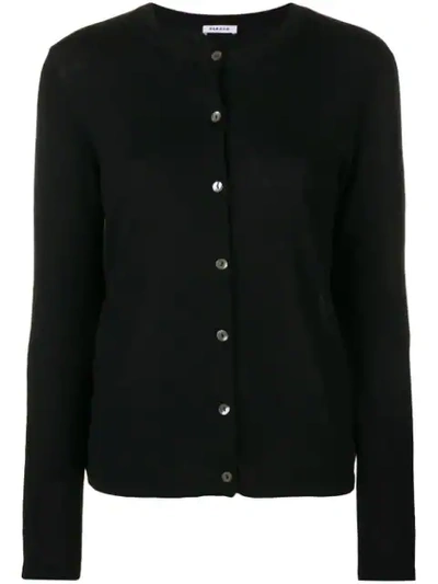 P.a.r.o.s.h Button Up Cardigan In Black