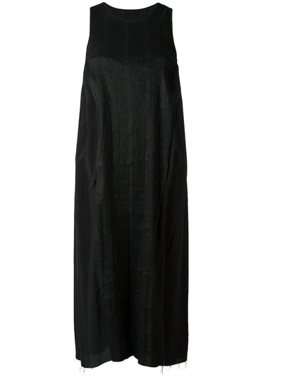 Uma Wang Midi Tank Dress - Black