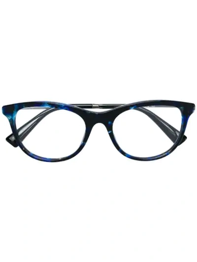 Valentino Garavani Cat Eye Glasses In Black