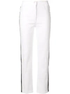 Balmain Side-striped Straight Jeans - White