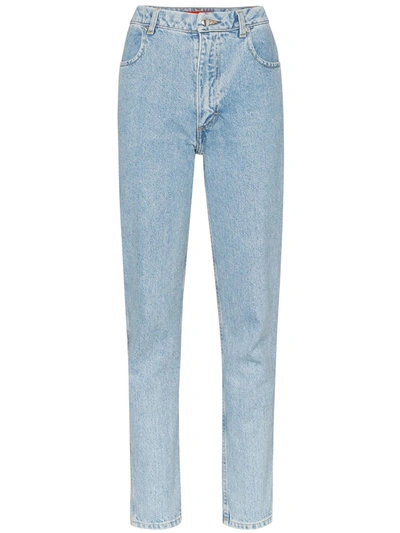 Eckhaus Latta Opening Ceremony Slim Fit El Jeans In True Blue