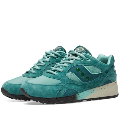 Saucony X Feature Lv Shadow 6000 In Green