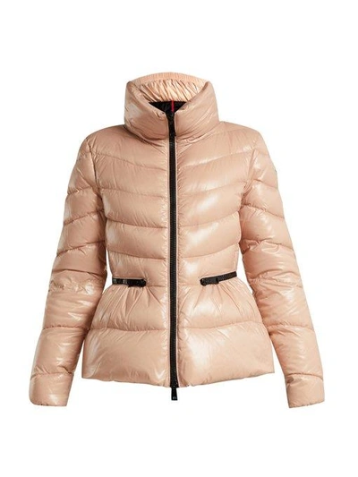 Moncler Mirielon Quilted-down Jacket In Nude Neutrals ModeSens