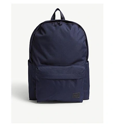 Herschel Supply Co . Peacoat Dark Blue Woven Classic Canvas Backpack