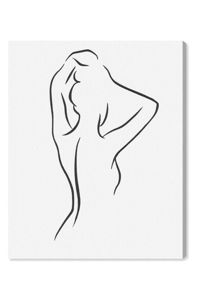 Wynwood Studio Figurative Woman Vi Canvas Wall Art In White
