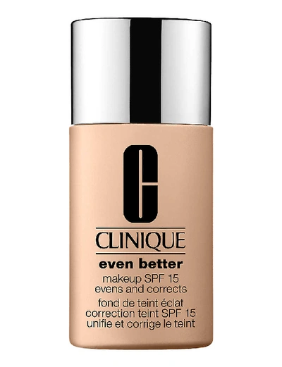 Shop Clinique Even Better Makeup Spf 15 Foundation 30ml In Brown